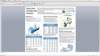 How to make a scientific poster using Microsoft Powerpoint [upl. by Dagley]