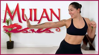 DISNEY DANCE WORKOUT Mulan Edition [upl. by Suiradel]