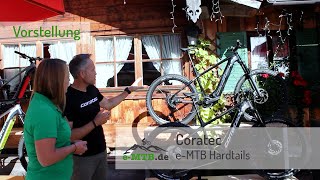 Die neuen Corratec eHardtails  Retter bei langen Distanzen [upl. by Thibaut]