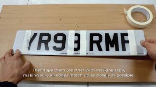 How to change a number plate [upl. by Jordanna544]