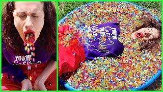 ORBEEZ POOL WITH MIRANDA SINGS [upl. by Enayd]