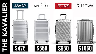 The Best Aluminum CarryOn Luggage Under 1000  Away Tumi Rimowa Arlo Skye and More [upl. by Shelley259]