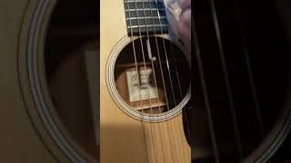 Small Martin Guitar truss rod adjustment [upl. by Regine]