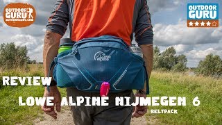 Review Lowe Alpine Nijmegen 6 Beltpack [upl. by Casavant]