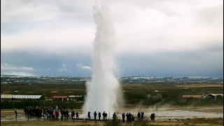 Geysir Hot Springs in Iceland [upl. by Ailecara606]