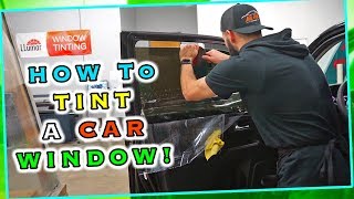 HOW to TINT Your Own Car Windows EASY [upl. by End]