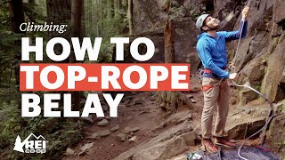 Rock Climbing How to Belay [upl. by Nunciata610]