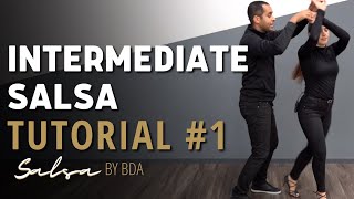 Intermediate Salsa Tutorial  Learn How To Salsa Dance With A Partner  Demetrio amp Nicole [upl. by Eilrahc]