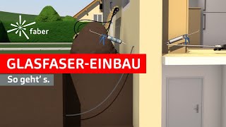 Glasfaser Einbau So geht´ s [upl. by Edin]