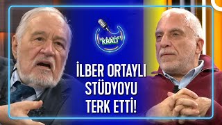 İlber Ortaylı Sinirlenip Stüdyoyu Terk Etti  Muhabbet Kralı [upl. by Fayina]