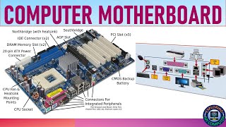 Computer Motherboard Explained  Motherboard  What is Motherboard  Motherboard Components [upl. by Marj534]