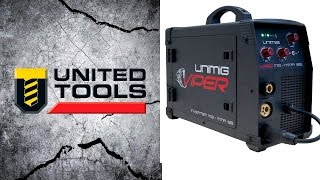 UniMig Viper 182 Inverter Welder  Gas amp Gasless MIG  MMA Arc [upl. by Maillil]