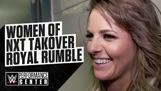 CANDICE LeRAE and the WOMEN of NXT Take Over the Royal Rumble [upl. by Yrian586]