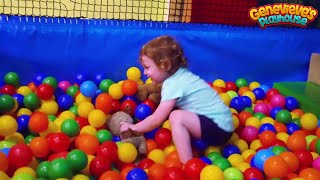 Genevieve has fun at an Indoor Playground [upl. by Suivatal]