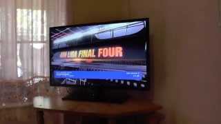 Samsung UE32F5000 Full HD LED TV unboxing and initial setup [upl. by Ayatnwahs964]