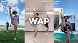 WAP  Cardi B feat Megan Thee Stallion TikTok Compilation feat Nia Sioux Jordyn Jones Lizzo [upl. by Opportuna]