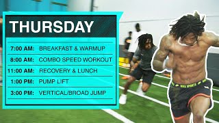 What Goes into Training for the NFL Combine [upl. by Krid]