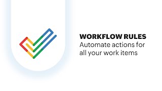 Workflow Rules in Zoho Projects [upl. by Alilahk]