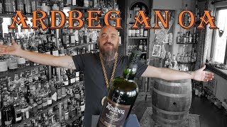 Whiskey Review  Ardbeg An Oa single malt scotch whisky Ep 241 [upl. by Godding]