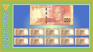 Learn South African Currency for kids  The Bank Notes [upl. by Nnaarat]