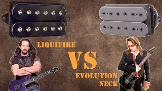 LIQUIFIRE vs EVOLUTION NECK  DiMarzio COMPARISON  İBRAHİM BİRDAL [upl. by Bondie297]