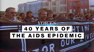 HIV survivors reflect on 40 years of AIDS epidemic l ABC News [upl. by Eillac716]