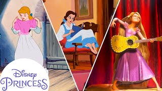 AtHome Activities with the Princesses  Disney Princess [upl. by Kester]