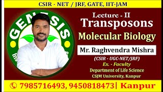 Types of Transposons Molecular Biology  CSIR NETJRF  GATE  Life science  ICMR IITJAM [upl. by Ojibbob]