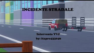 Intervento Vigili Del Fuoco ROBLOX [upl. by Coulter929]