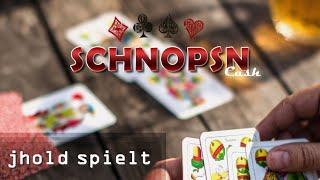 Schnapsen das Kartenspiel 16  jhold spielt auf Schnopsn  Cashgame 3  Review des Spiels [upl. by Ellenaej484]