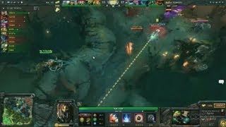 Dendis Hook to Fountain Compilation Dota 2 International [upl. by Sheaff]