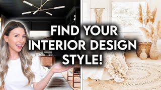 10 INTERIOR DESIGN STYLES EXPLAINED  FIND YOUR DESIGN STYLE 2021 [upl. by Kimber]