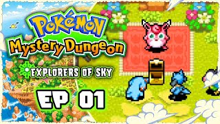 Pokemon Mystery Dungeon Explorers of Sky Part 1 THE GAME KNOWS ME TOO WELL Gameplay Walkthrough [upl. by Woehick]