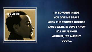 John Legend  Refuge When Its Cold Outside Lyrics [upl. by Aika]