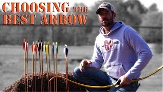 How to choose the BEST ARROW for Recurve Longbow or Selfbow [upl. by Wolliw]