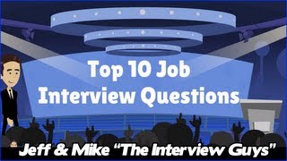 Top 10 Job Interview Questions and Answers [upl. by Arit144]