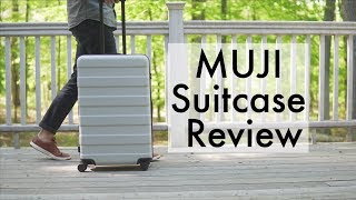 Away Luggage Killer Muji Suitcase Review [upl. by Aynatan]