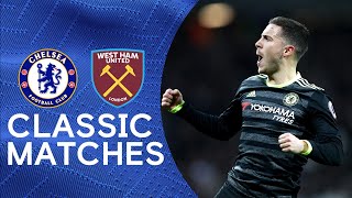 West Ham 12 Chelsea  The Blues Go 10 Points Clear At The Top Of The Premier League  Classic Match [upl. by Brighton]