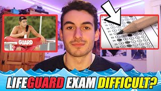 IS THE LIFEGUARD FINAL EXAM DIFFICULT THE TRUTH [upl. by Einad]