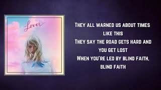 Taylor Swift  False God Lyrics [upl. by Ayeka]