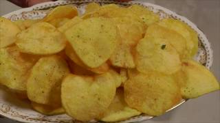 Чипсы домашние Самый вкусный и простой рецепт Potato Chips [upl. by Annora]