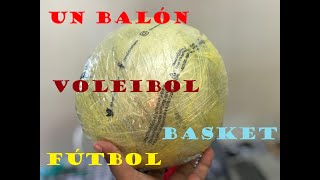 Tutorial cómo crear un balón de fútbol voleibol y baloncesto [upl. by Coffee544]