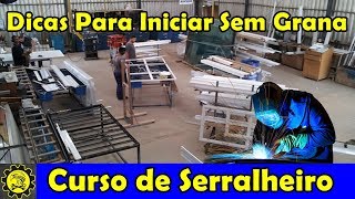 Curso de Serralheiro 31  Dicas e Novidades do Canal [upl. by Ikila32]