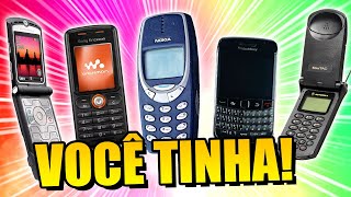 20 CELULARES ANTIGOS QUE VOCÊ JÁ TEVE [upl. by Ameyn]