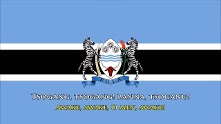 National Anthem of Botswana SetswanaEnglish [upl. by Ytitsahc844]