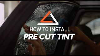 How To Install Pre Cut Tint  MotoShieldPro [upl. by Etnasa]