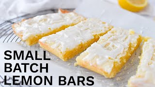 Small Batch Lemon Bars for Two [upl. by Trimble]