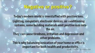 Negative Ions  How Do Neg Ions Influence Our Health [upl. by Calore]