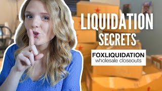 How to BUY LIQUIDATION Pallets TIPS EVERY RESELLER SHOULD KNOW  Fox Liquidation [upl. by Rediah]