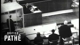 Trial Of Adolf Eichmann 1961 [upl. by Bahe]